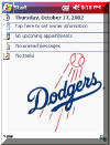 Los Angeles Dodgers theme