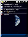 Earth & Moon theme