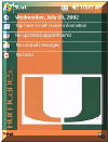Miami Hurricane theme