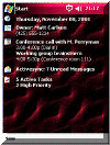 Magenta Drops theme