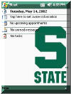 Michigan State theme