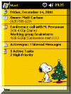 Snoopy Christmas theme