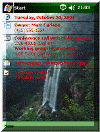 Waterfall theme